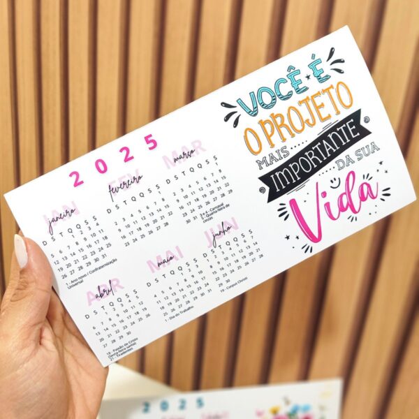 Calendários de Mesa 2025 - Arquivo Digital - Imagem 5