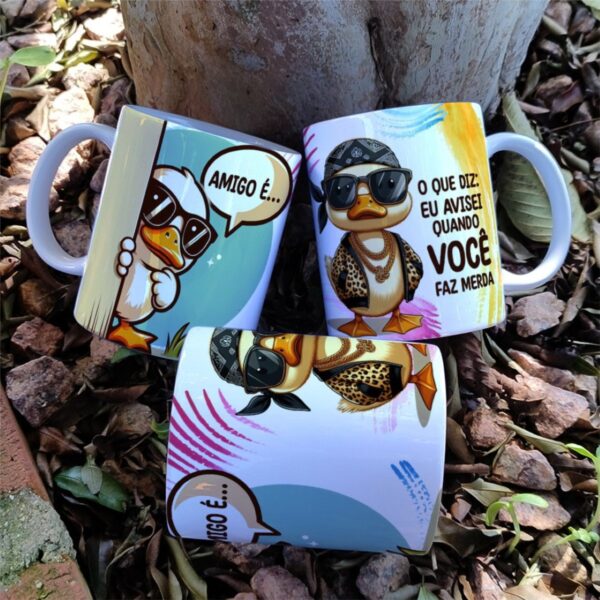 Caneca Amigo Pato da Vida - Png e Corel - Imagem 4