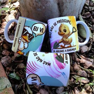 caneca amigo pato da vida png estampa