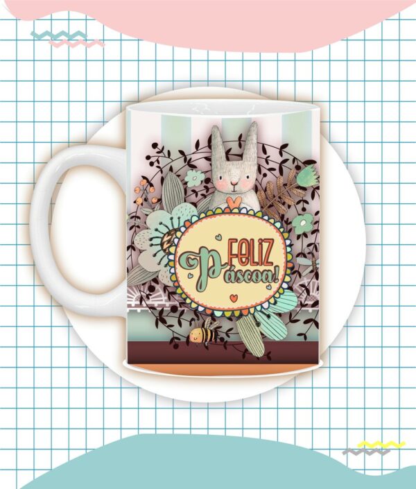Caneca Páscoa 1 - Arquivo Digital