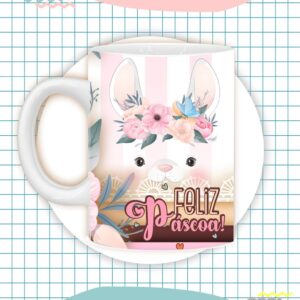 caneca pascoa 4 arquivo digital canecas personalizadas