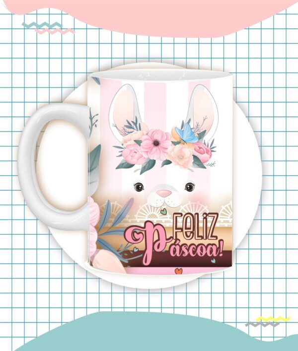 Caneca Páscoa 4 - Arquivo Digital