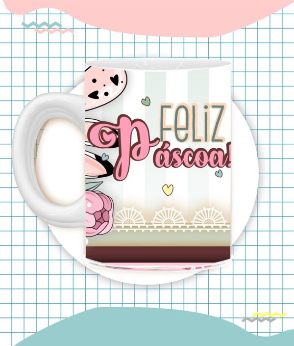 Caneca Páscoa 7 - Arquivo Digital