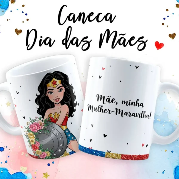 Caneca Personalizada Dia das Mães JPG
