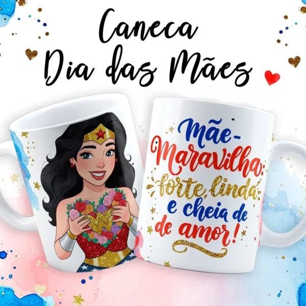 Caneca Personalizada Dia das Mães JPG