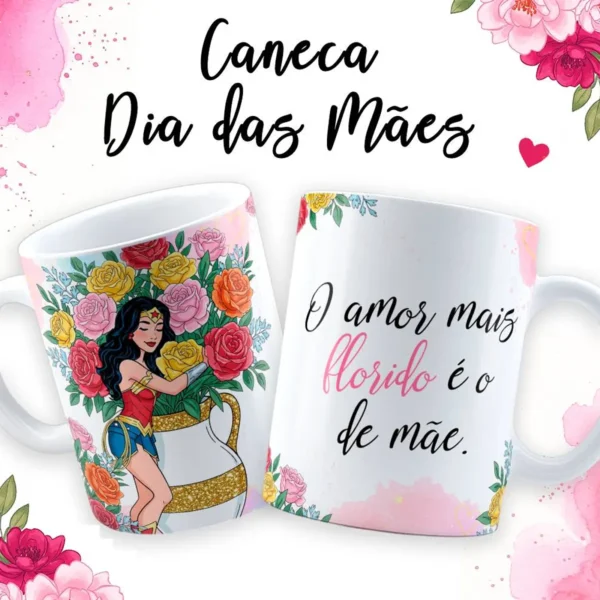 Caneca Personalizada Dia das Mães JPG