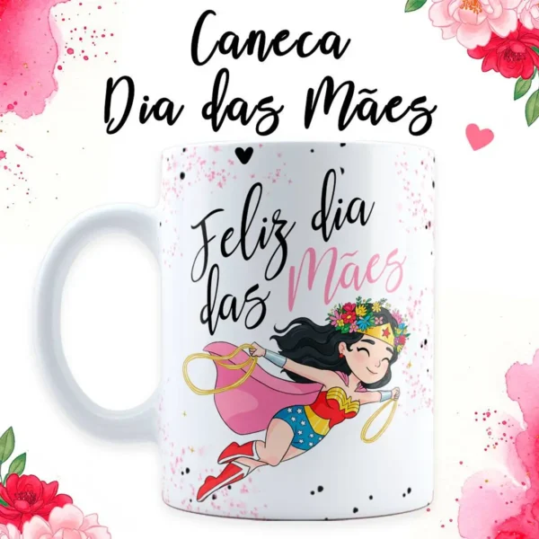 Caneca Personalizada Dia das Mães JPG