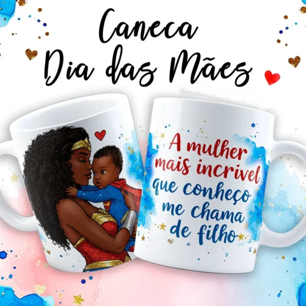 Caneca Personalizada Dia das Mães JPG