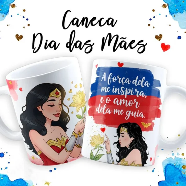 Caneca Personalizada Dia das Mães JPG