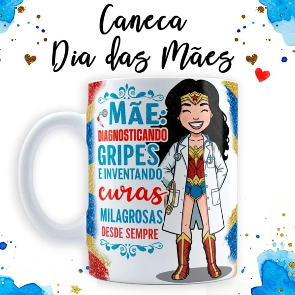 Caneca Personalizada Dia das Mães JPG