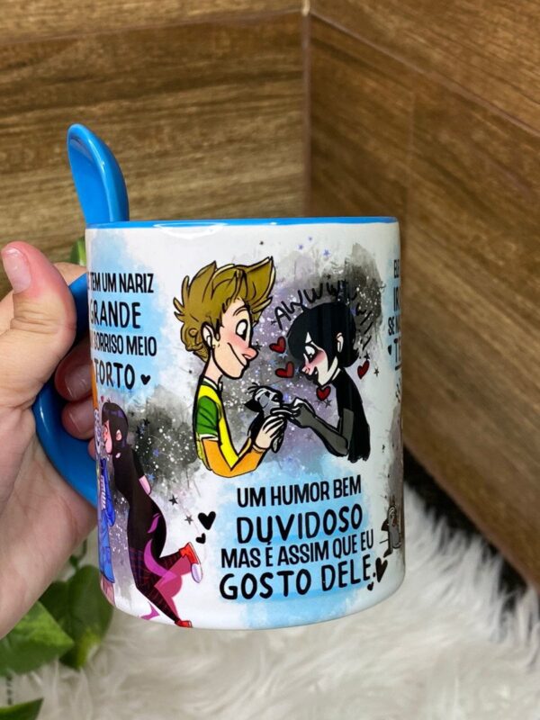 Caneca Sorriso Torto (ele) - Png - Imagem 3
