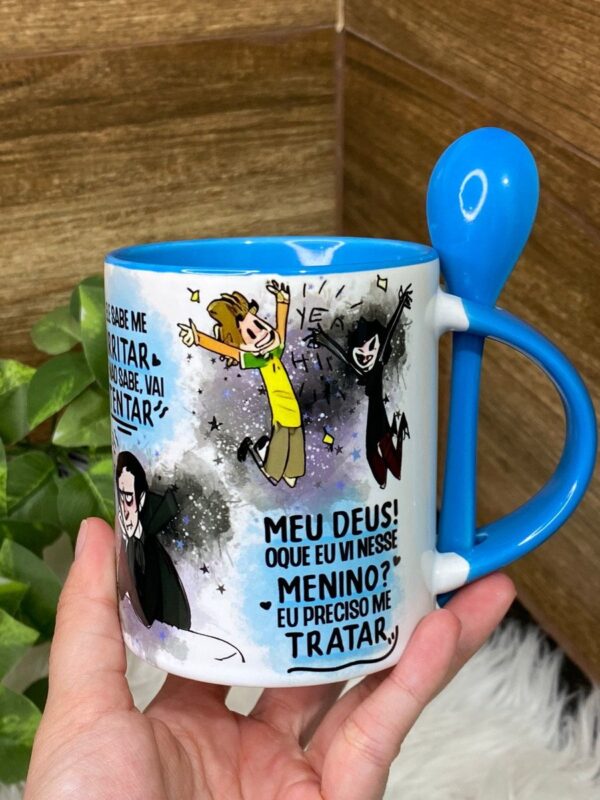 Caneca Sorriso Torto (ele) - Png - Imagem 2