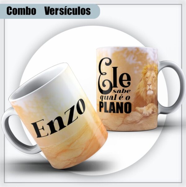 Caneca Versículos Mod 03 - Arquivo Digital