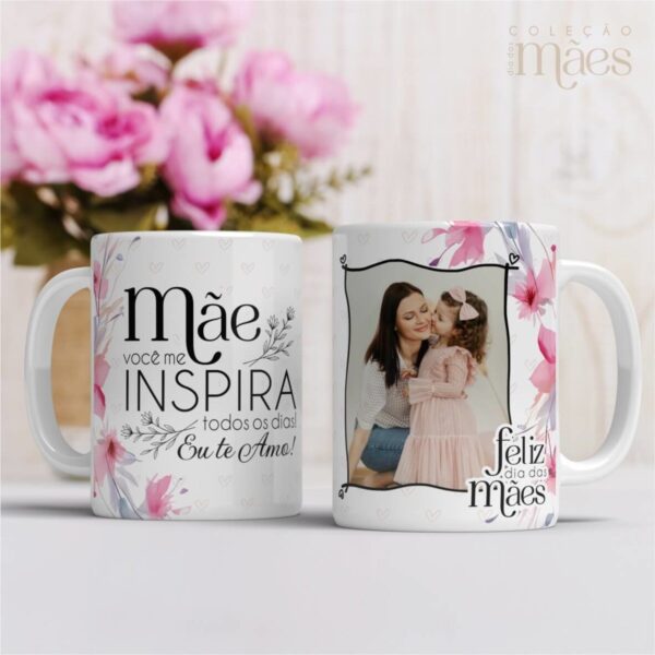 Canecas com Foto Dia das Mães - Arquivo Digital