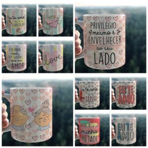 Canecas Dia dos Namorados - Arquivo Digital