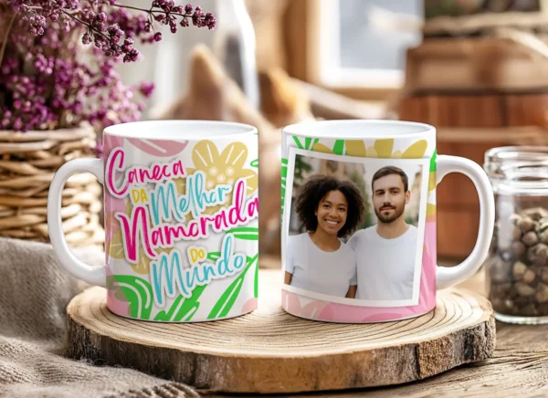 Canecas Personalizadas Dia dos Namorados Edite com Seu Toque