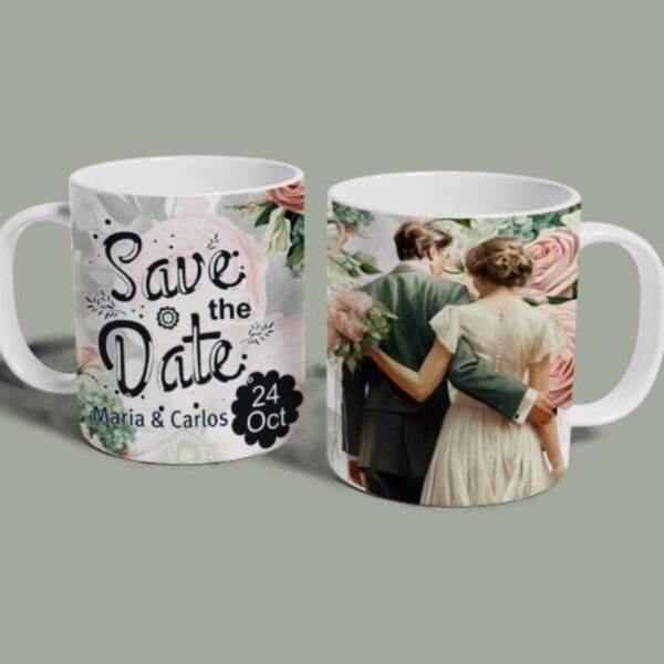 Canecas Save The Date - Arquivo Digital