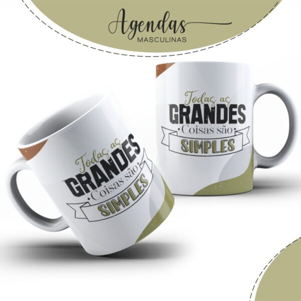 Capa Agenda Masculina Grandes Coisas - Arquivo Digital
