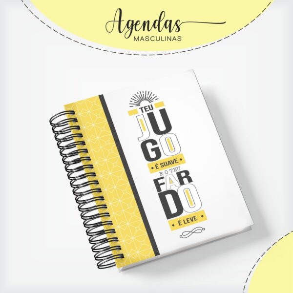 Capa Agenda Masculina Teu Jogo - Arquivo Digital