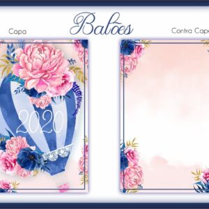 capa e contracapa baloes arquivo digital scrapbook