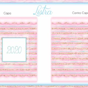 capa e contracapa listras arquivo digital agenda
