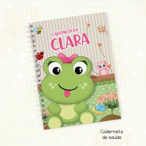 capa vacinacao sapinho menina arquivo digital capa menina