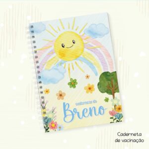 Capa Vacinação Solzinho Menino - Arquivo Digital