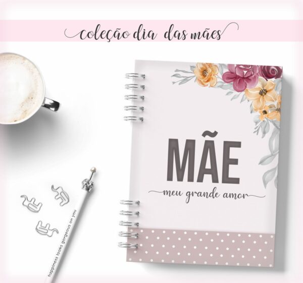 Capas Encadernação Coleção Dia das Mães - Arquivo Digital - Imagem 4