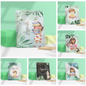 Capas Encadernação Meninas - Arquivo Digital