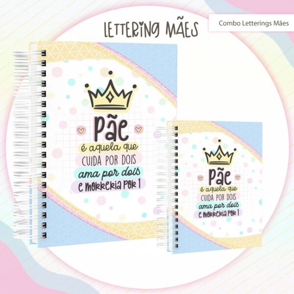 Capas Lettering Mães - Arquivo Digital - Imagem 3