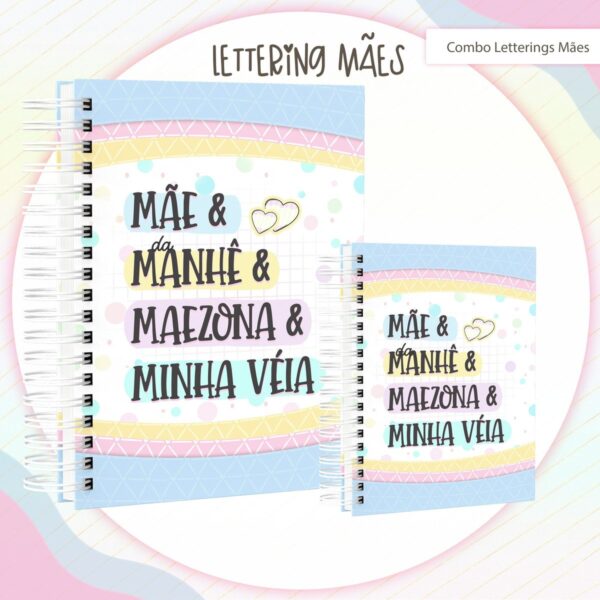 Capas Lettering Mães - Arquivo Digital - Imagem 2