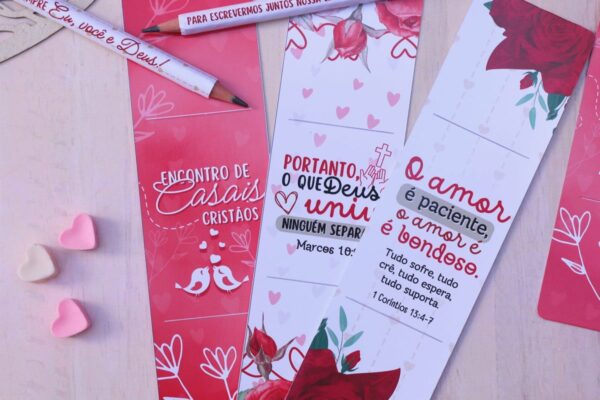 Card Caneta e Lápis Dia dos Namorados