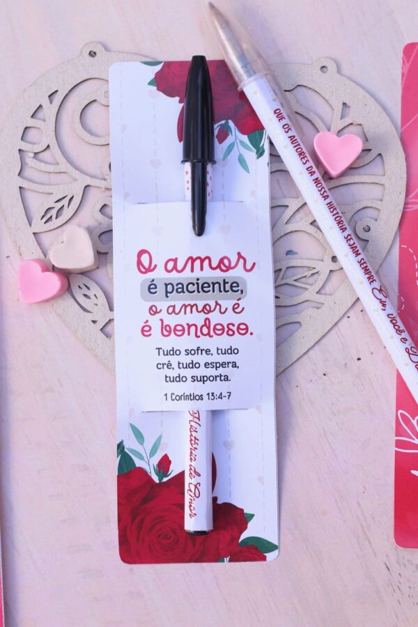 Card Caneta e Lápis Dia dos Namorados - Imagem 5