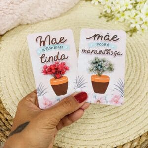 card com florzinha dia das maes arquivo digital kit digital 2