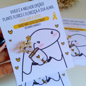 card flor setembro amarelo arquivo digital datas comemorativas