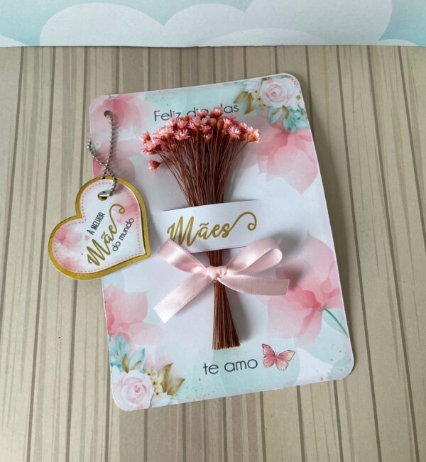 Card para Florzinha Dia das Mães - Arquivo Digital - Imagem 2