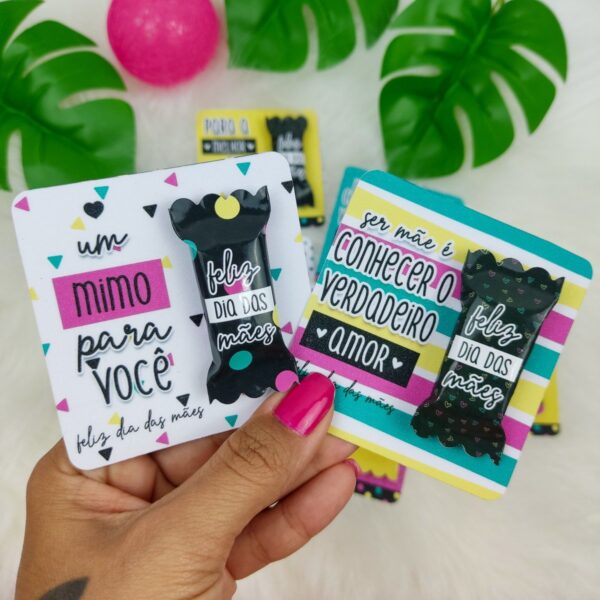 Cards e Balinhas Coloridos Dia das Mães - Arquivo Digital - Imagem 2