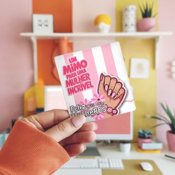 Cards + Fundos Mulheres: Ideal para Presentes e Brindes