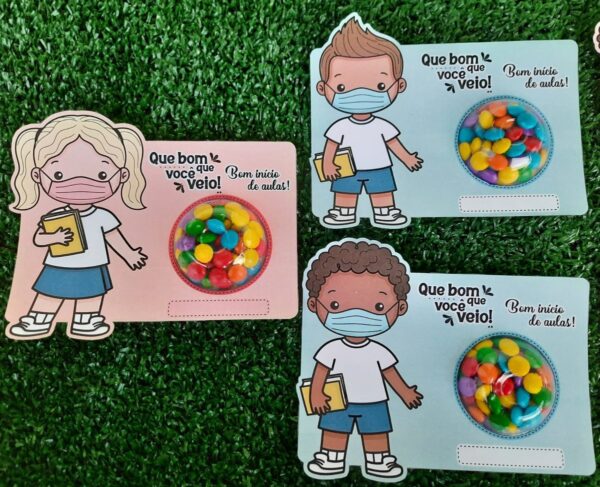 Cartão Coloretti Blister Volta ás Aulas - Arquivo Digital - Imagem 2