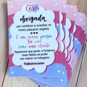 cartao de agradecimento cliente arquivo digital agradecimento cliente