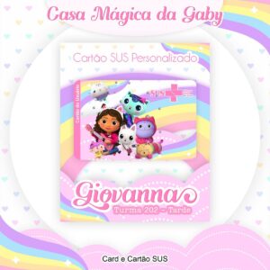 cartao sus a casa magica da gabby arquivo digital cartao do sus