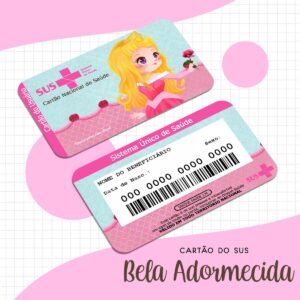 Cartão Sus Bela Adormecida - Arquivo Digital