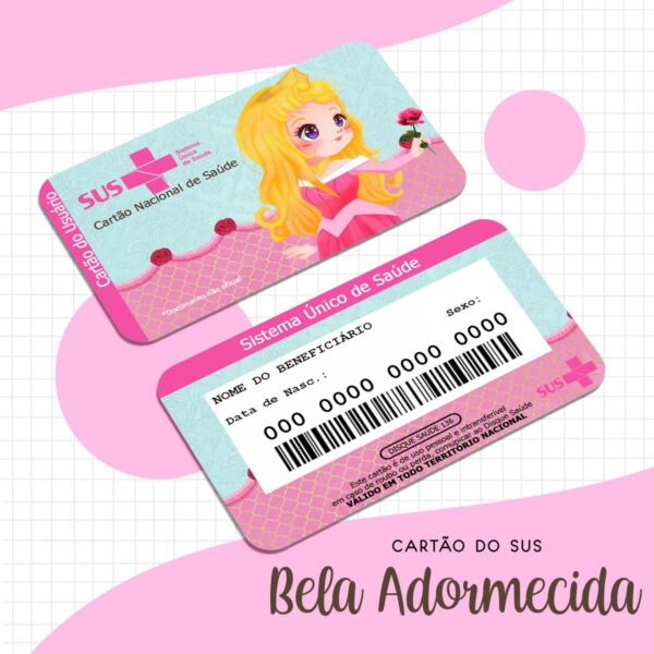 Cartão Sus Bela Adormecida - Arquivo Digital