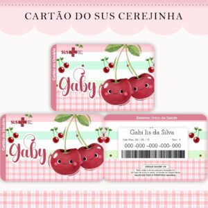 cartao sus cerejinha arquivo digital personalizacao cartao sus
