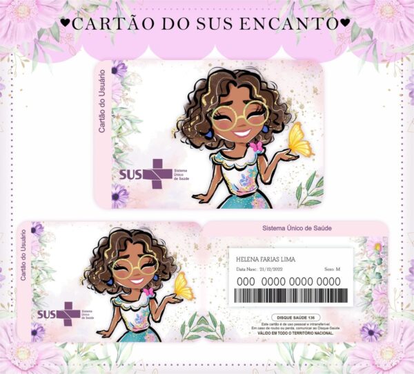 Cartão Sus Encanto - Arquivo Digital