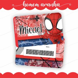 cartao sus homem aranha arquivo digital papel e scrapbook