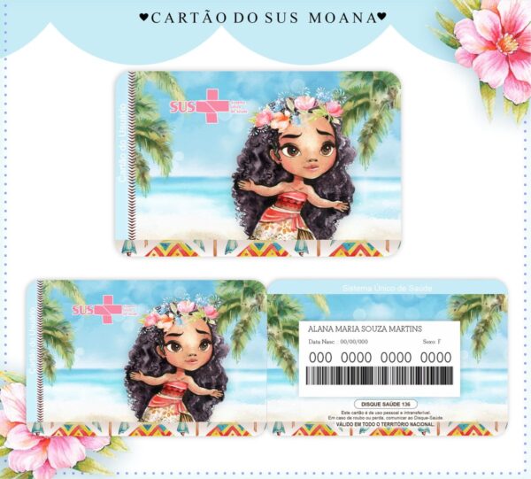 Cartão Sus Moana - Arquivo Digital