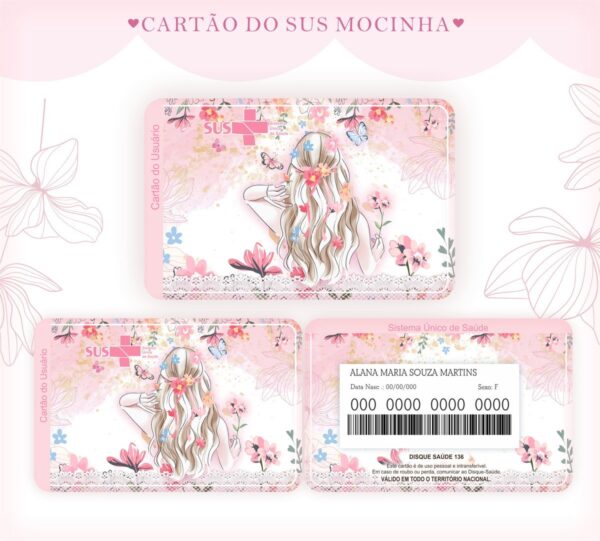 Cartão Sus Mocinha - Arquivo Digital