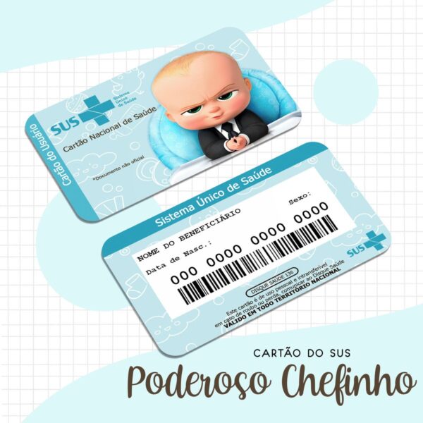 Cartão Sus O Poderoso Chefinho - Arquivo Digital