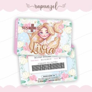 Cartão Sus Rapunzel - Arquivo Digital